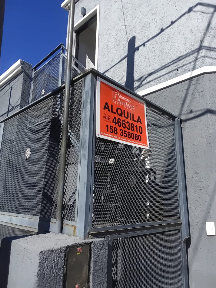 Barrio Ameghino Sur, se alquila departamento en planta alta 