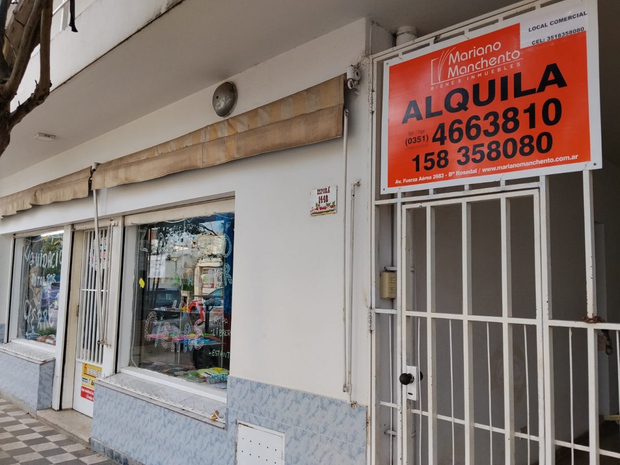 B° San rafael, espectacular local ( zona comercial 100% frente al policlinico policial) 